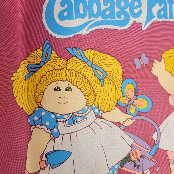 Vintage 1990's Cabbage Patch Kids pink tote bag - Picture 3 of 14